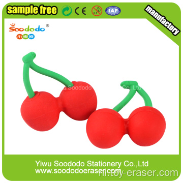 Novelty Cherry Shaped Eco-vriendelijke Eraser